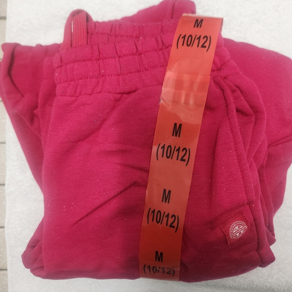 Mondetta Kids Fuchsia Joggers